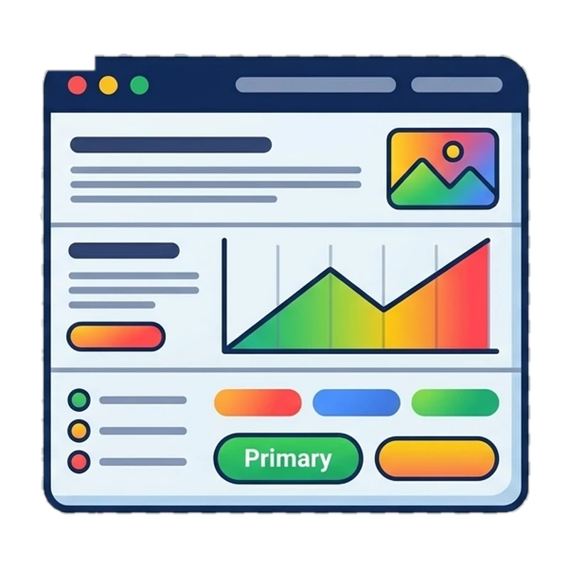 Ícone Landing Pages - páginas de alta conversão - Pércio Ads